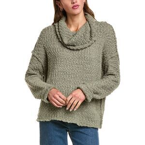 Jak Womens  Turtleneck Sweater, Green